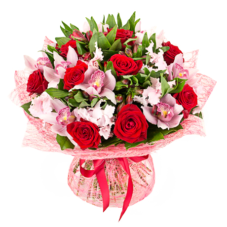 Купить букет из орхидей и роз с доставкой по Волгограду
